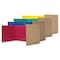 Flipside Corrugated Study Carrels, 12in x 48in, Assorted Colors, PK24 60045 - alternate 2